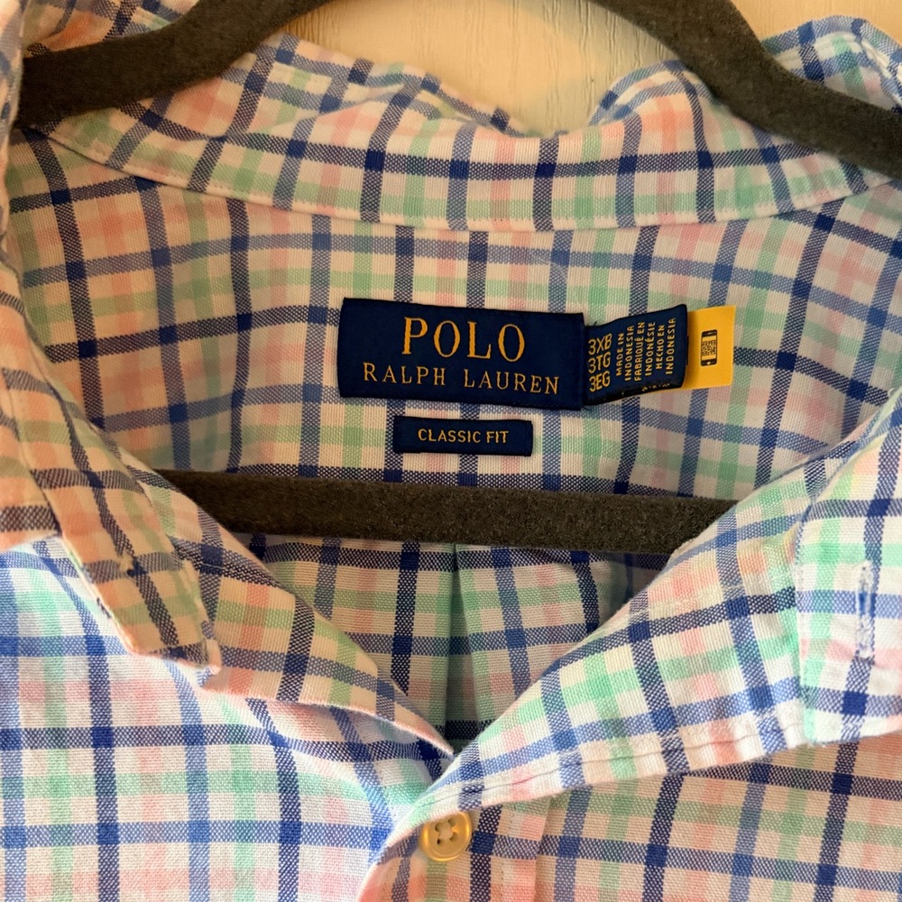 Polo by Ralph Lauren Men's Pastel Plaid Shirt